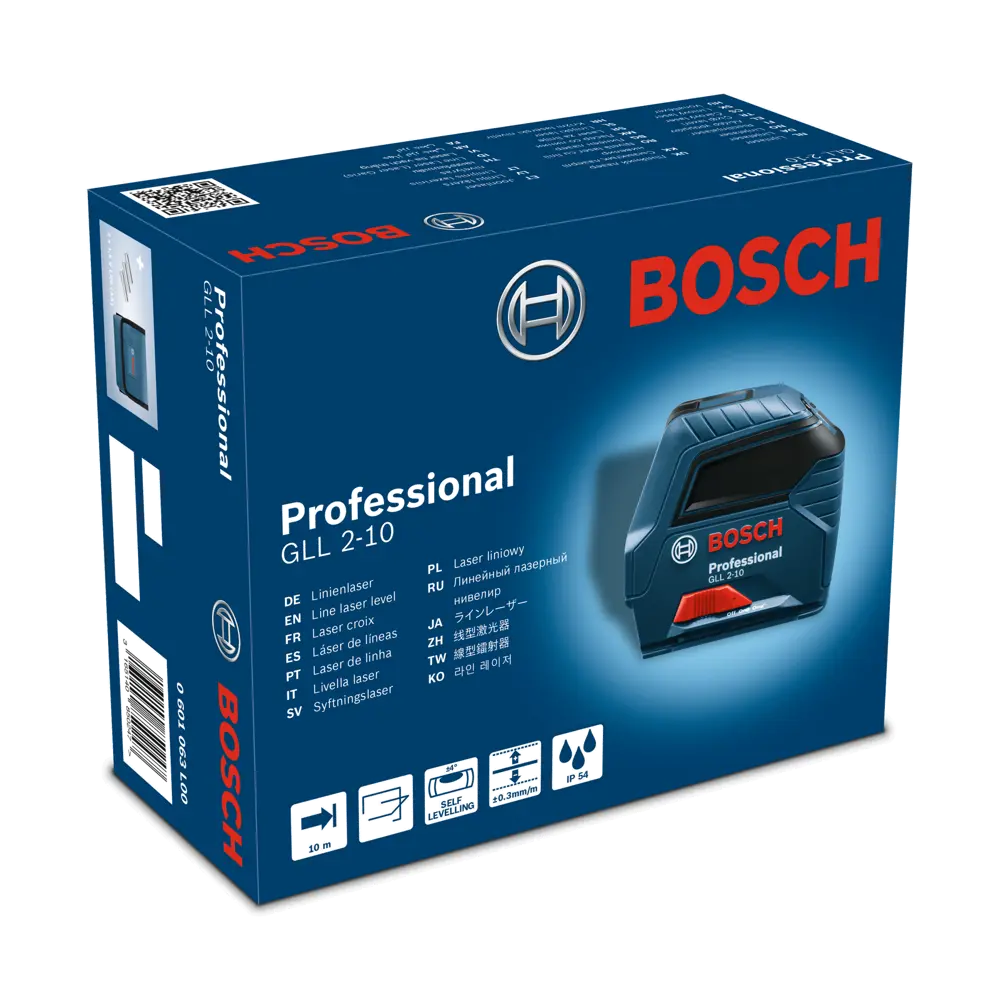 Уровень лазерный Bosch Professional GLL 2-10 Carton, 10 м STLM-2149372 - Вид №1