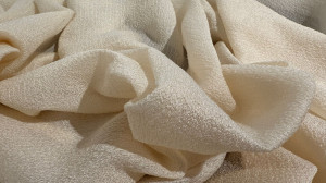 Полиэфирная огнестойкая однотонная ткань для штор