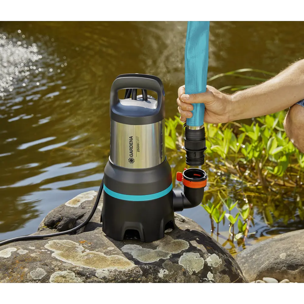 Насос погружной дренажный Gardena для грязной воды, 25000л/час STLM-2045294 - Вид №3