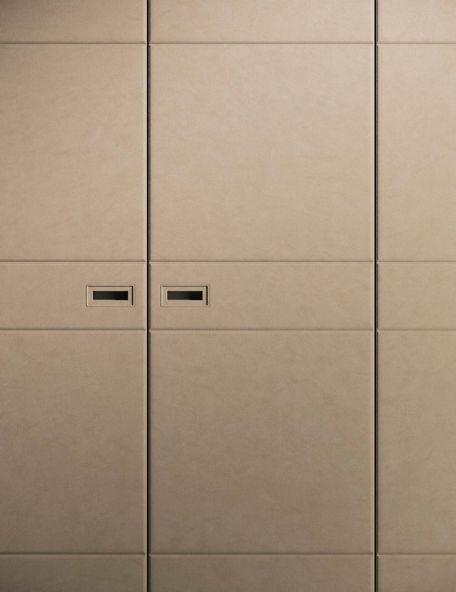 Шкаф из искусственной кожи на заказ Guzzini & Fontana Ellington ARCH-00010485