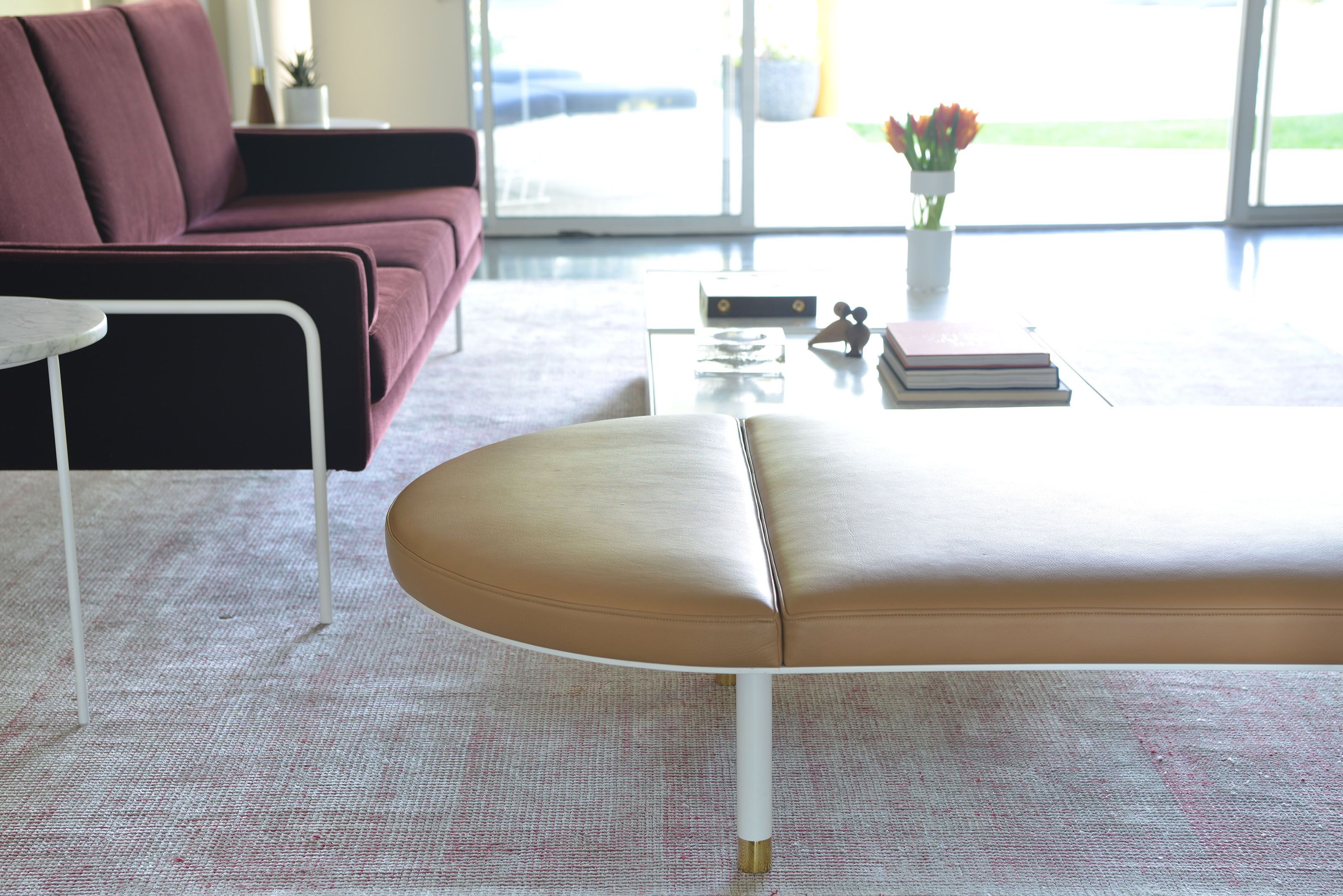 Кожаная мягкая скамья Phase Design Pill ARCH-00146074 - Вид №4