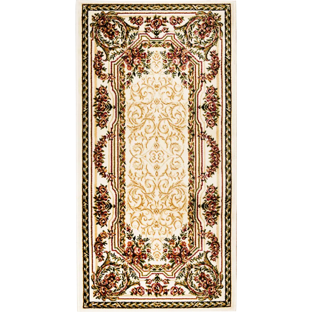 Ковер полипропилен Олимпос 80x150 см цвет кремовый MERINOS STLM-2117372 - Вид №1