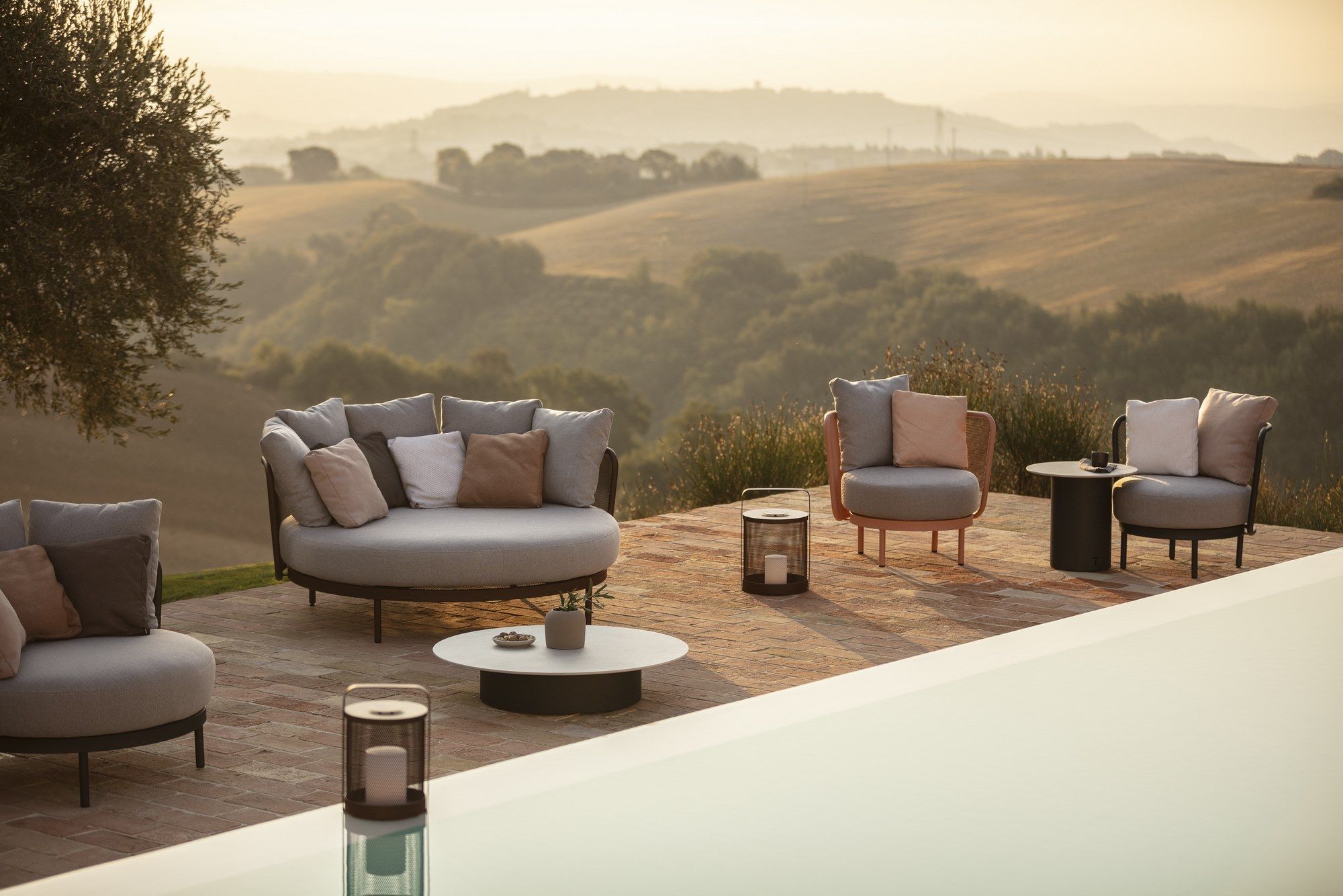 Ткань круглая Садовая кровать Todus ARCH-00113208 - Вид №5