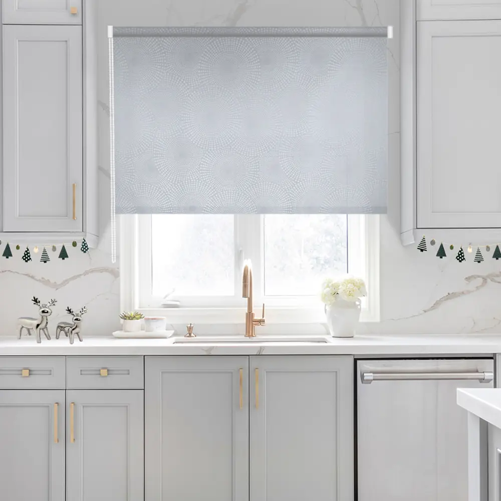 Штора рулонная Round 180x175 см, цвет серый ЭСКАР STLM-2016741 - Вид №4