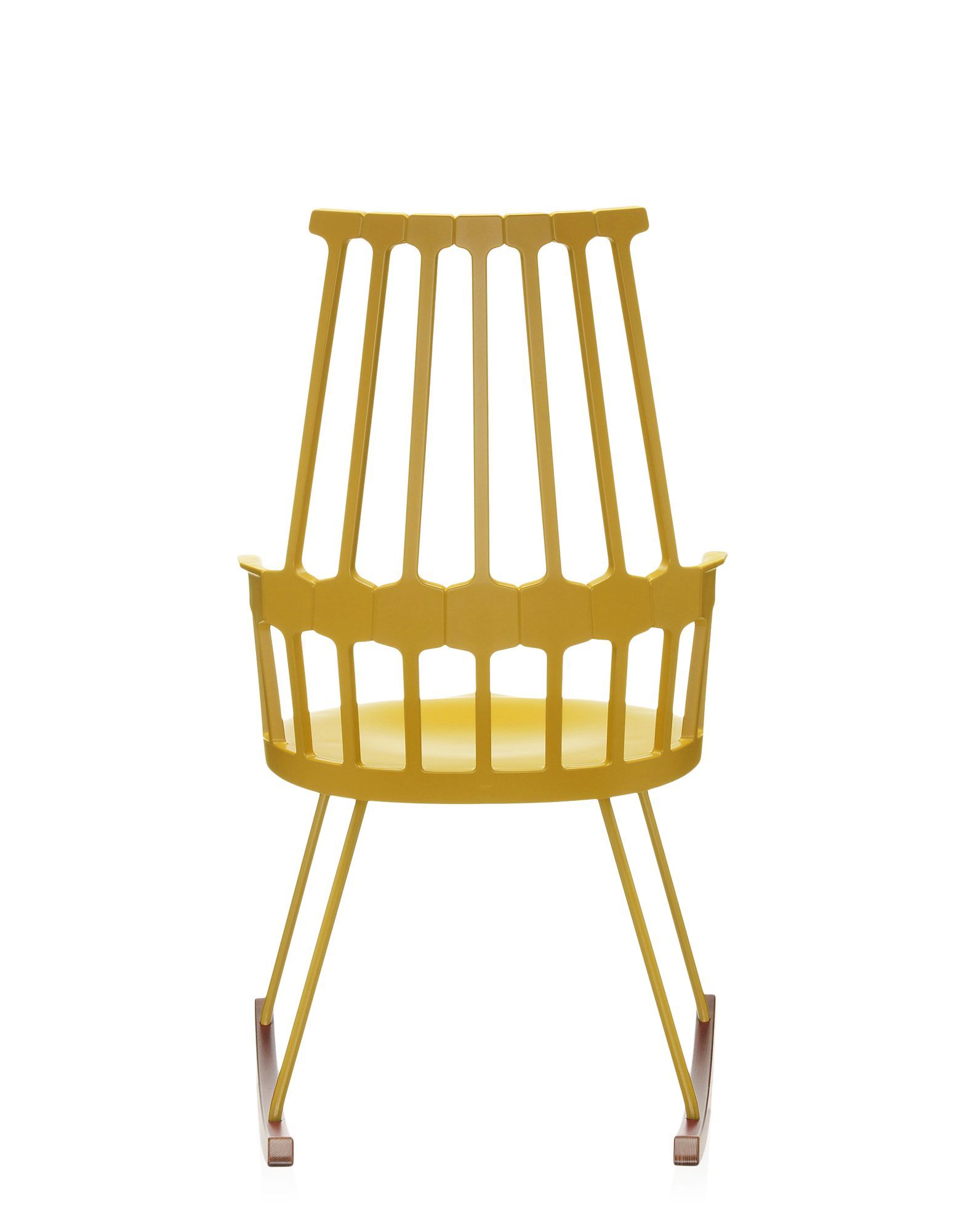 Кресло-качалка из инженерного пластика с подлокотниками Kartell COMBACK ARCH-00138467 - Вид №14