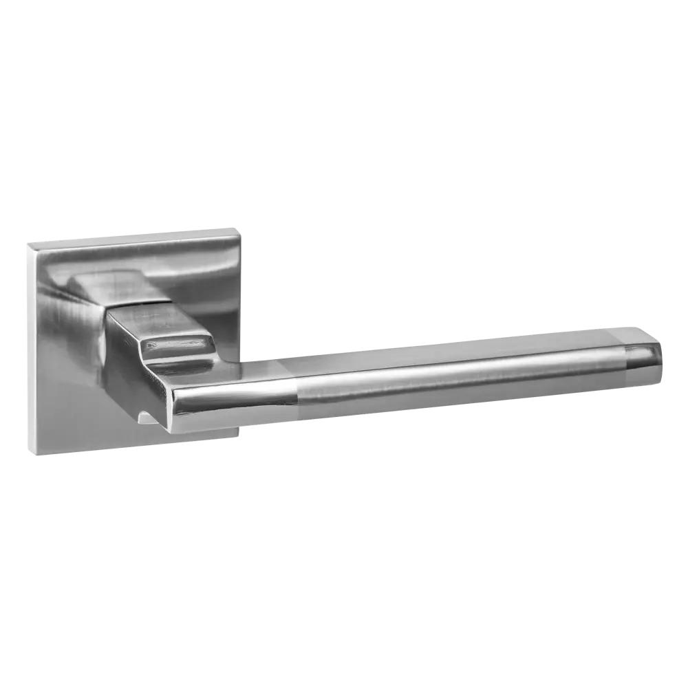 Дверная ручка Puerto Savoyardi Slim в матовом никеле 89394713 STLM-1377287