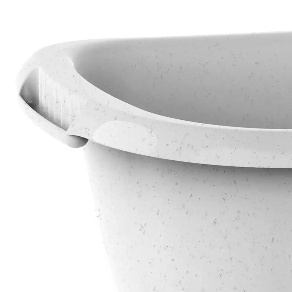 Таз овальный «Водолей» 24 л пластик цвет мрамор MARTIKA STLM-2135354 - Вид №2