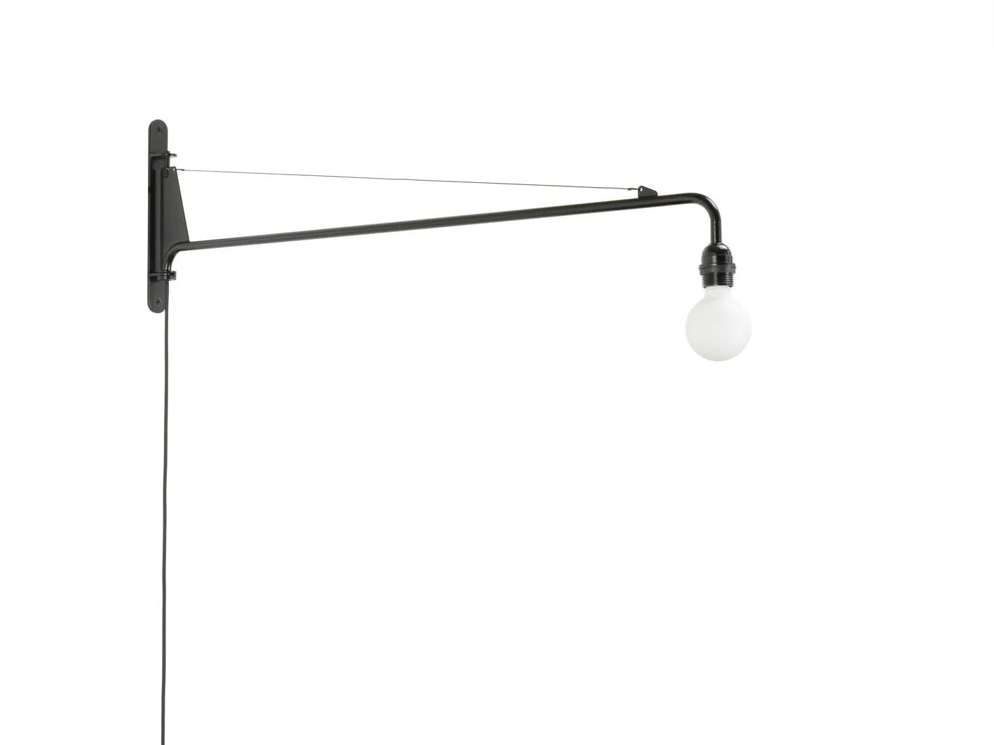 Стальной светодиодный настенный светильник с фиксированной рукояткой In Stock Vitra ARCH-00138962