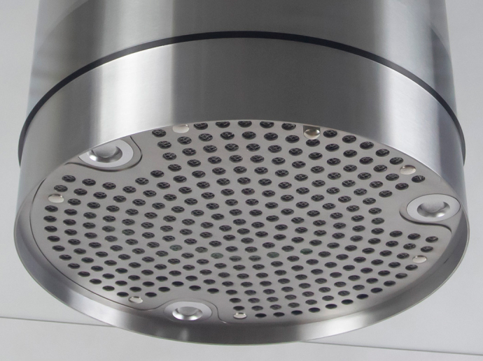 8130122 Вытяжка островная MBS MILTONIA 190 ISLAND GLASS серебристый/прозрачный STDN-0128940 - Вид №5