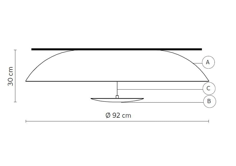 Алюминиевый светодиодный потолочный светильник Karman Blanco ARCH-00102011 - Вид №8