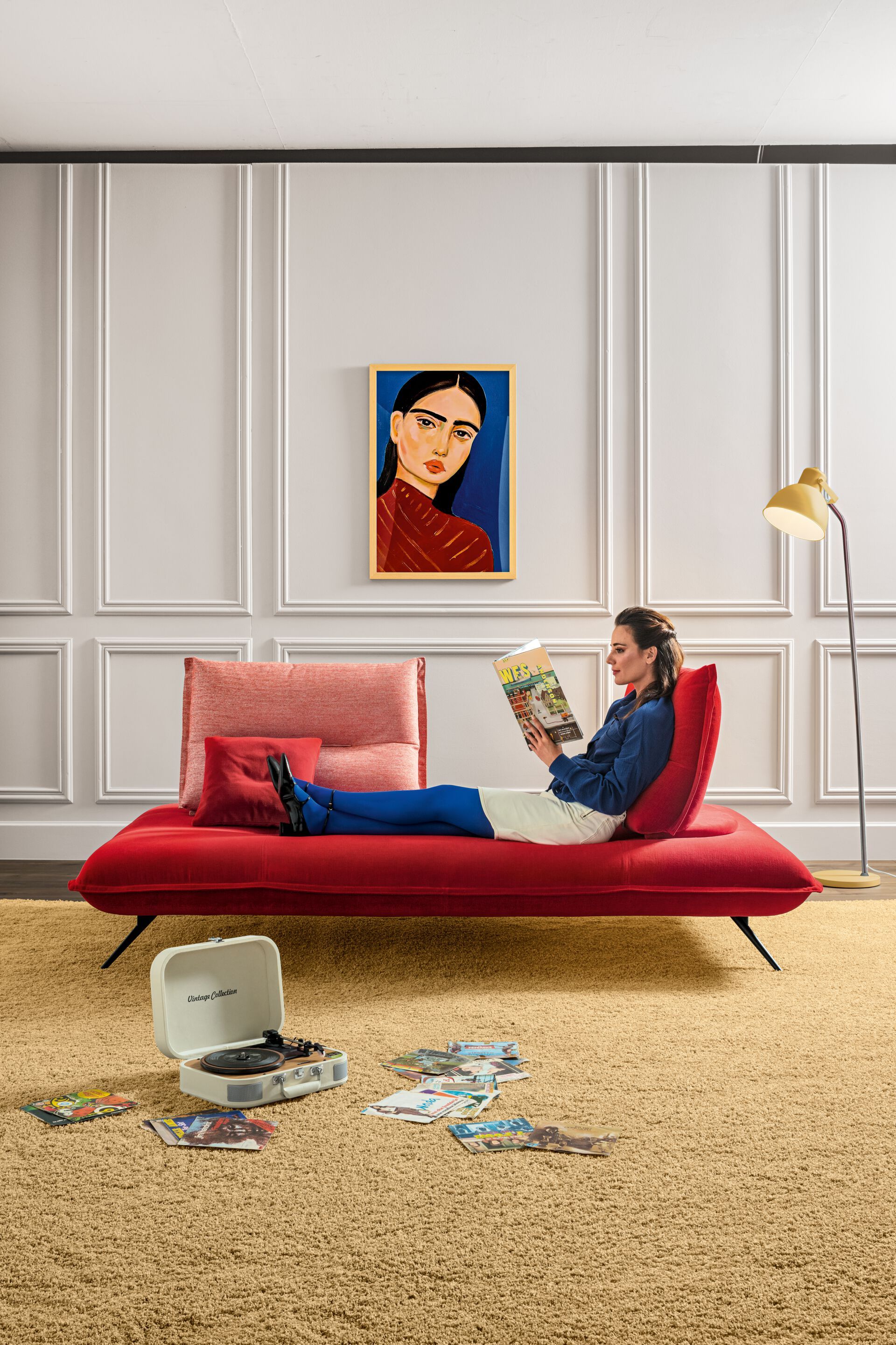 Ткань линейный диван AERRE ITALIA SCORPIO ARCH-00088068 - Вид №2