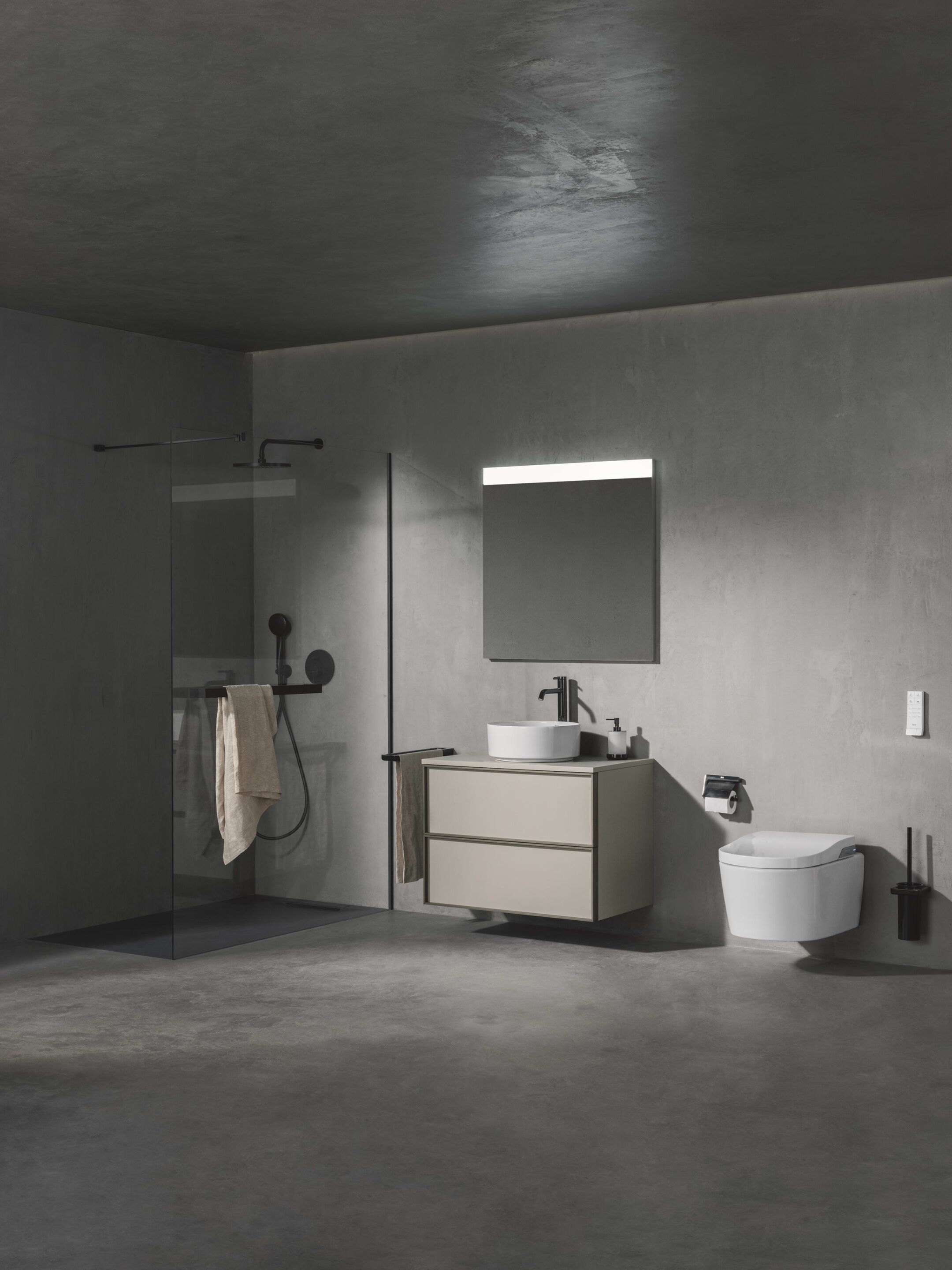 Прямоугольное зеркало со встроенным настенным освещением Roca EIDOS 8123 ARCH-00032296 - Вид №5