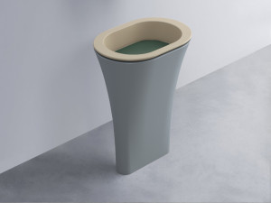 AMLA65-AV+AMPILO-MU+AMCOLO-BR Раковина Amedeo Ovale отдельностоящая cielo Enjoy + Amedeo