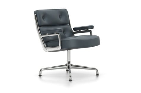 Вращающееся кресло с кожаными спицами VITRA Lobby Chair ARCH-00068846 - Вид №14