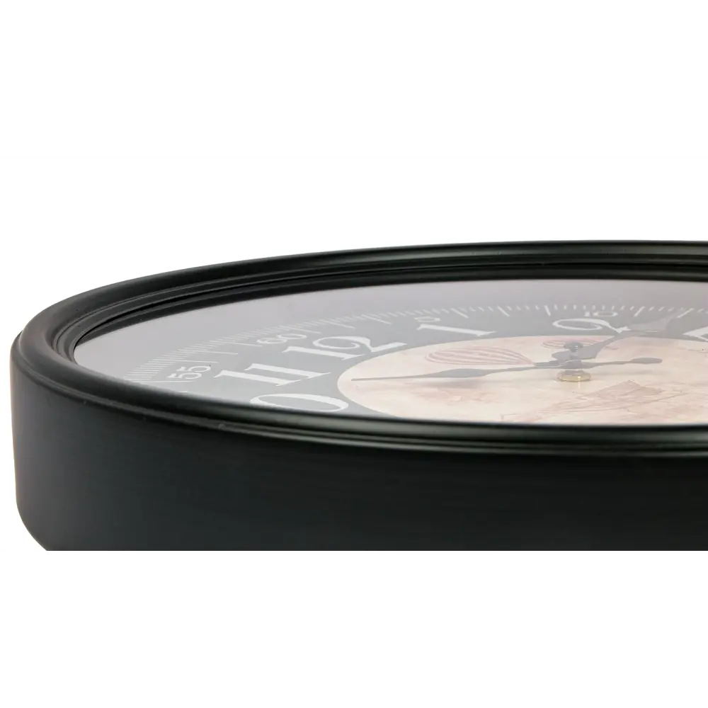 Часы настенные Air Ball круг МДФ цвет черный бесшумные ø40 см 89344950 STLM-2081152 Santreyd Дизайн - Вид №3