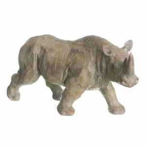 Статуэтка декоративная бежевая Rhino TO4ROOMS  00-3839605 Бежевый