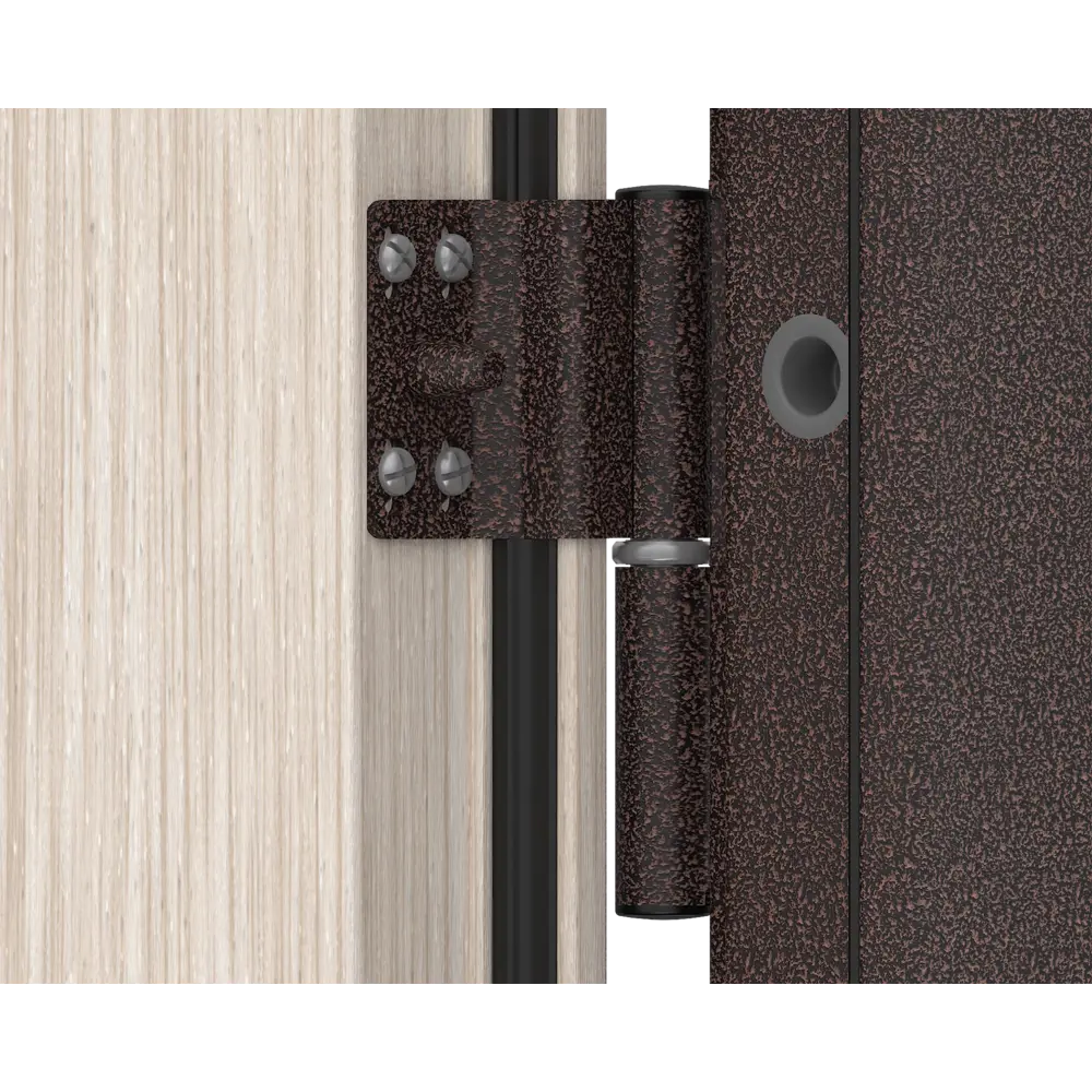 Дверь входная металлическая Ламистайл 980 мм правая цвет капучино DOORHAN STLM-2116586 - Вид №3