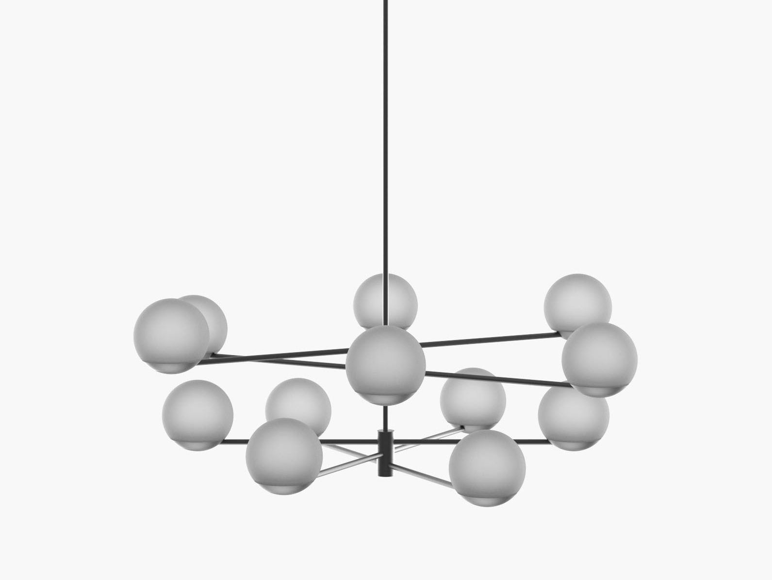 Светодиодный потолочный светильник ручной работы Cameron Design House Мяч и обруч ARCH-00063114 - Вид №11