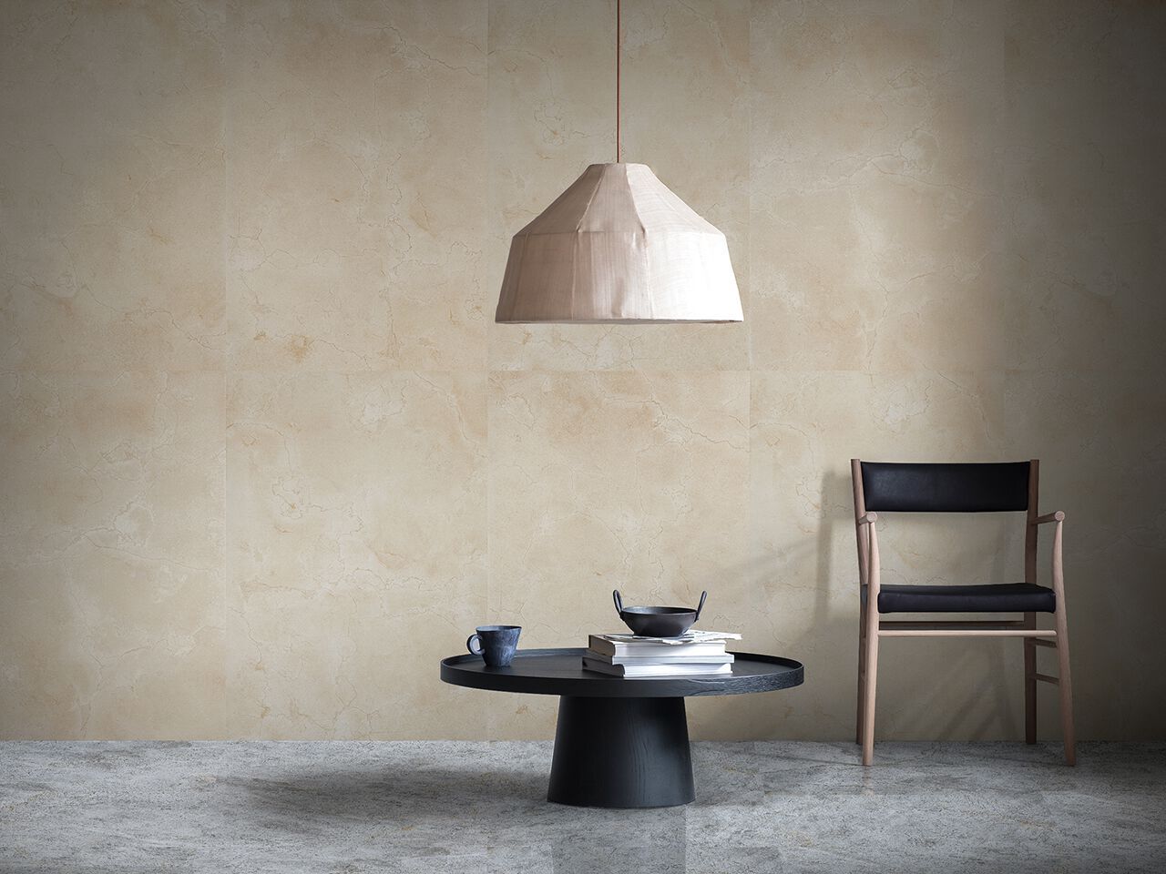 Пол / керамогранит с мраморным эффектом GANI MARBLE TILES CREMA MARFIL ARCH-00066795 - Вид №1