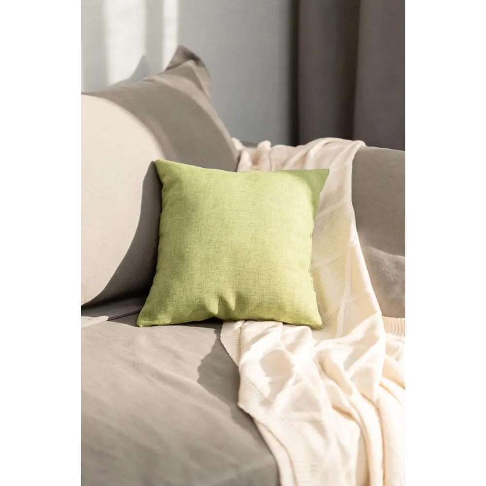 Подушка Inspire Looks 40х40 см цвет зелёный STLM-2157603 - Вид №5