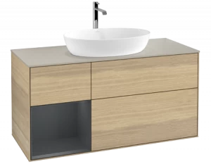 Villeroy&Boch Тумба под раковину Прямоугольная версия FA63HGPC Finion Oak Veneer