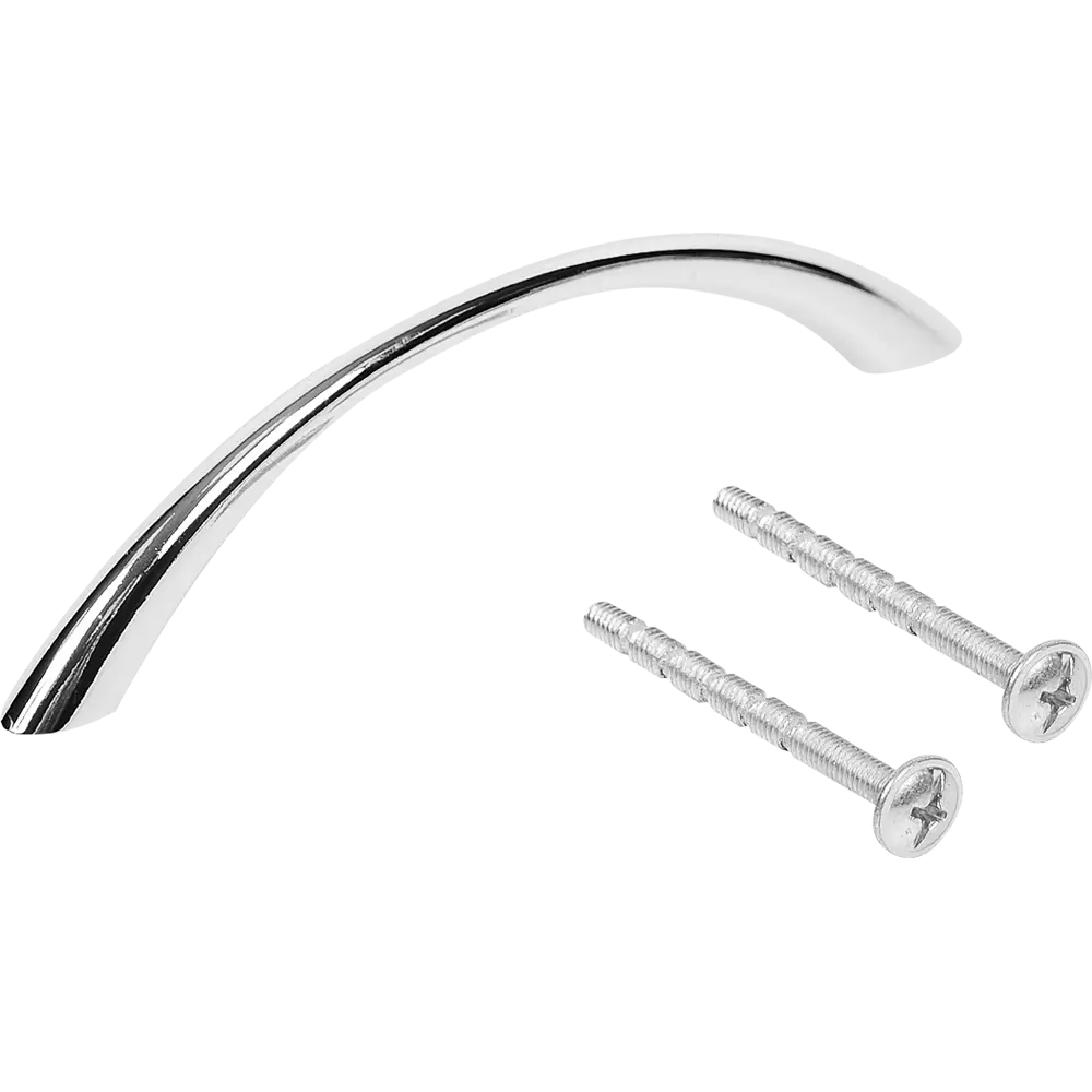 Ручка-скоба Inspire Chic 111 мм ЦАМ цвет хром STLM-2050737 - Вид №3