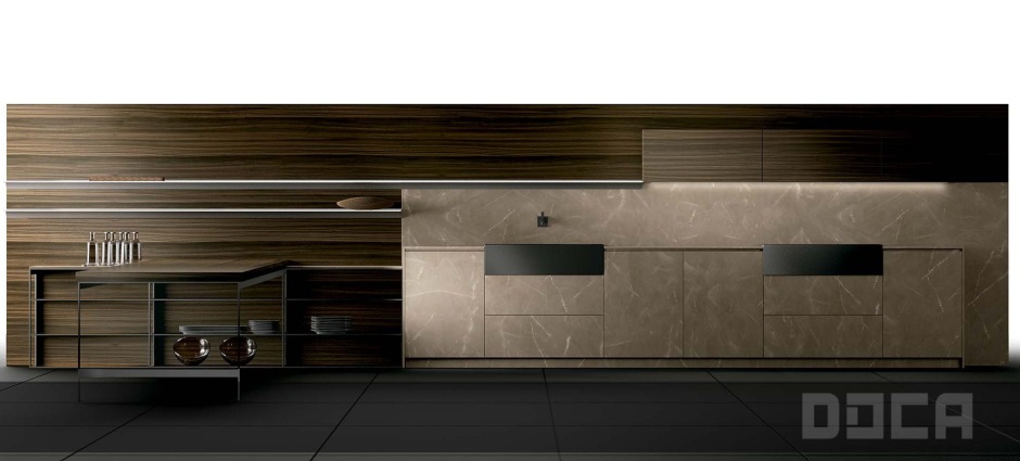 029835 Кухня Luxury Stone Zoe Doca Santreyd  - Вид №1