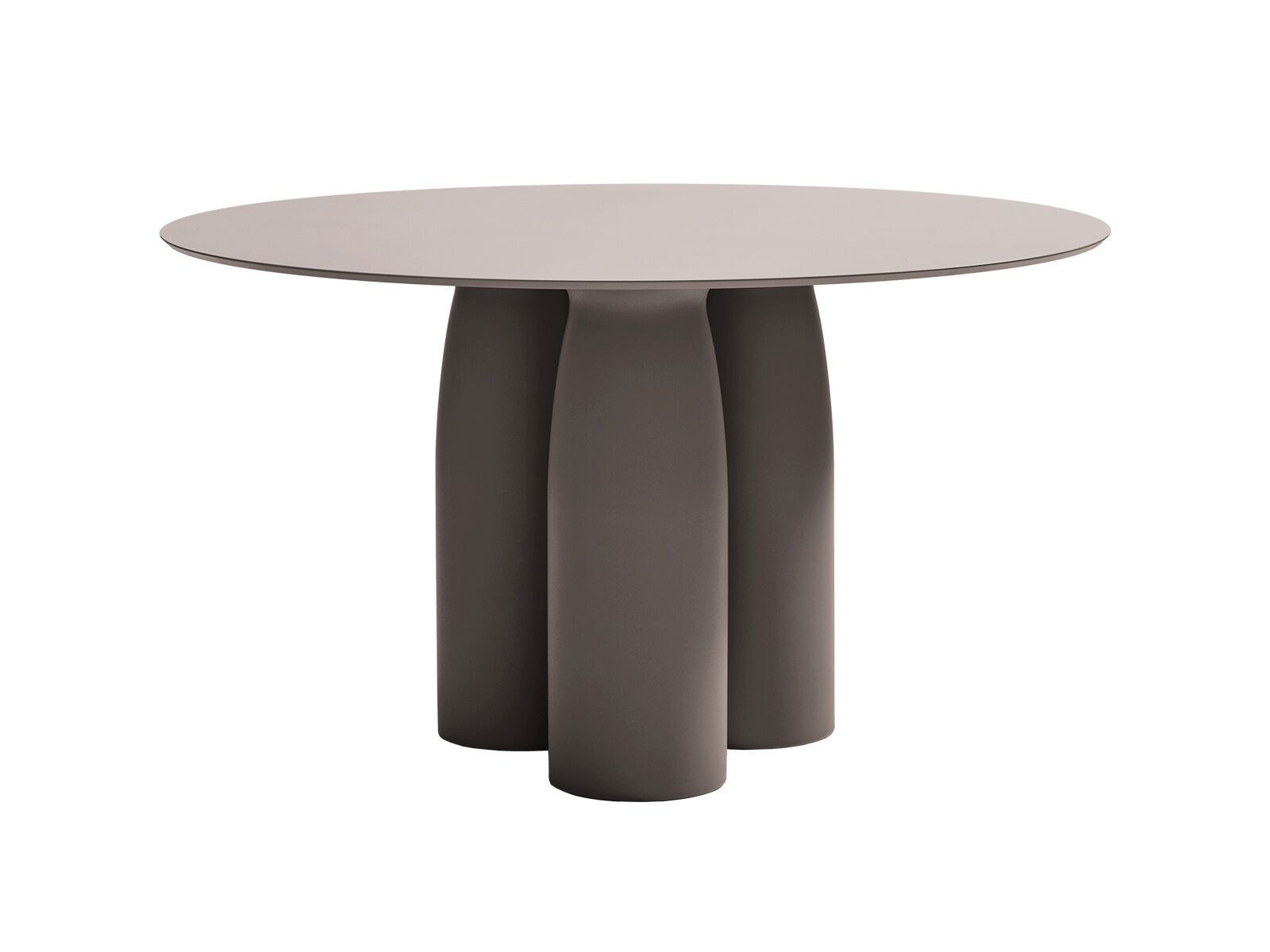 Круглый обеденный стол из полиэтилена с верхней частью HPL Qeeboo Toto, Totino, Tata ARCH-00146864