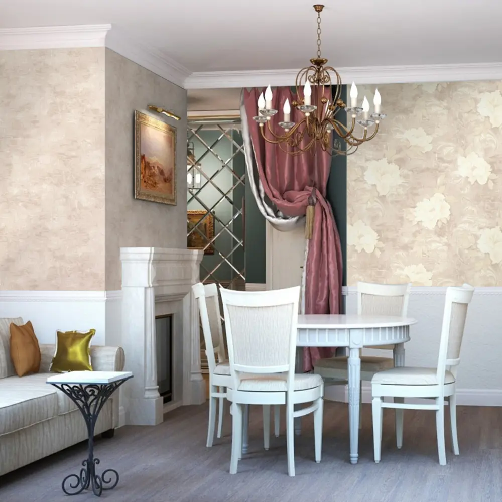 Обои флизелиновые Мир Decorato розовые 1.06 м 45-120-05 82014246 STLM-2083950 - Вид №2