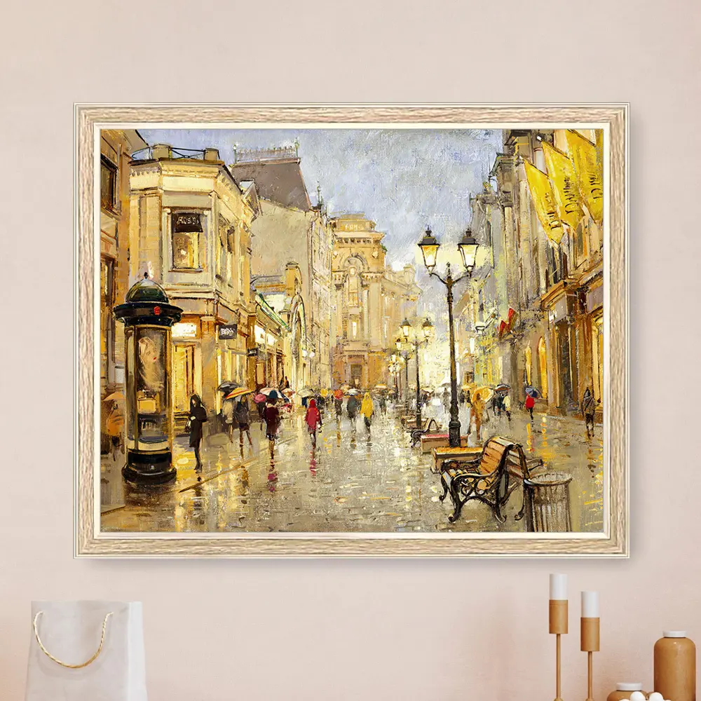 Картина в раме Grafis-art Кузнецкий мост II 47x57 см