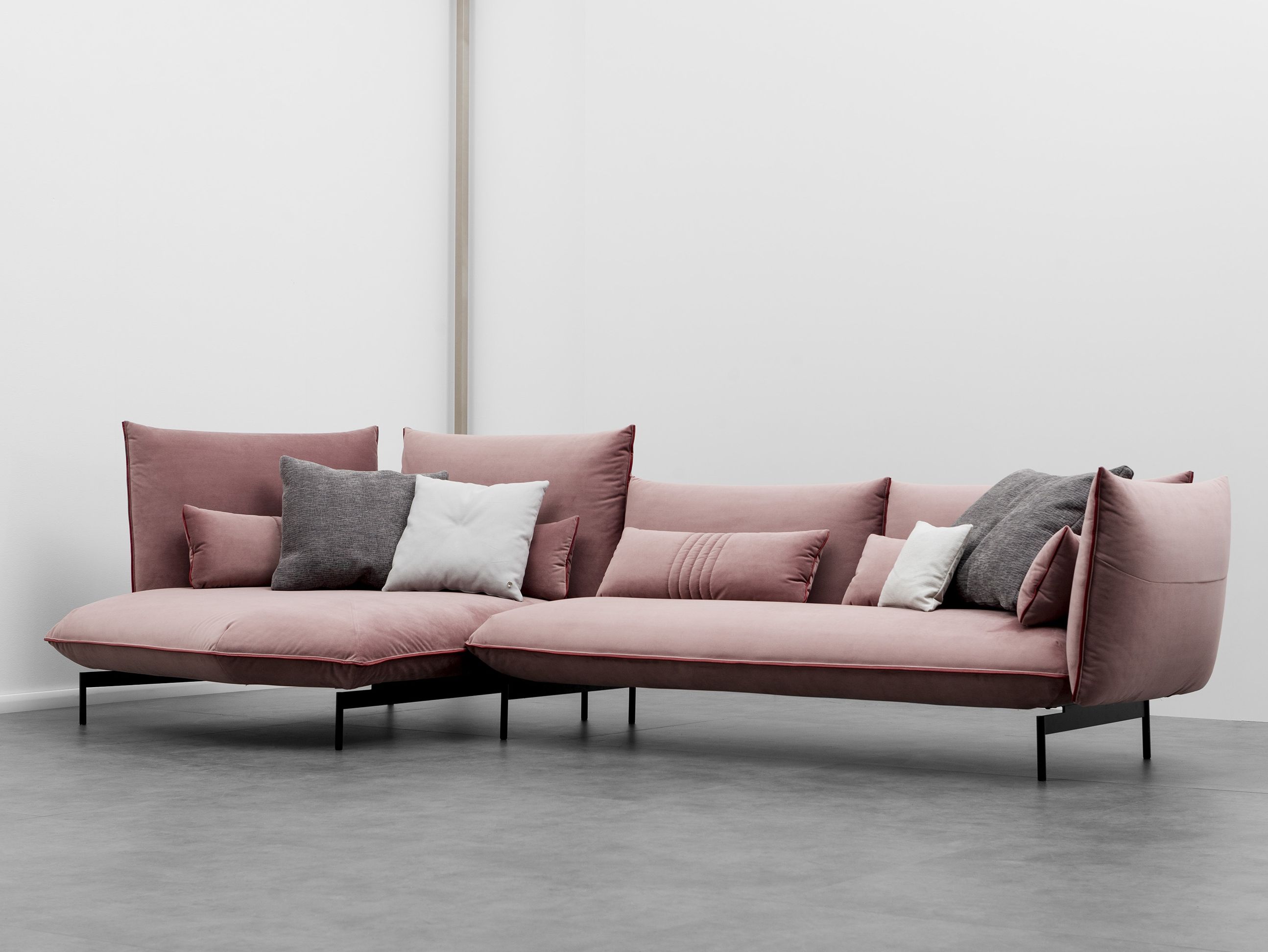 Тканевый диван с полуостровом Liu Jo Living Collection ICE BREAKER ARCH-00105056 - Вид №10