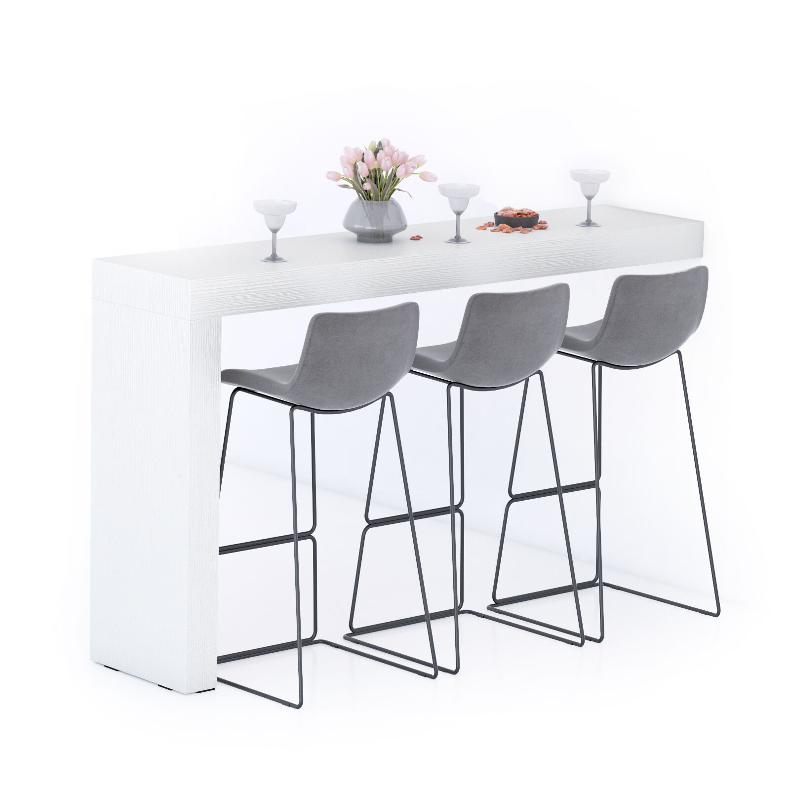 Высокий стол на полуострове в облагороженном Mobili Fiver Evolution ARCH-00029986 - Вид №12