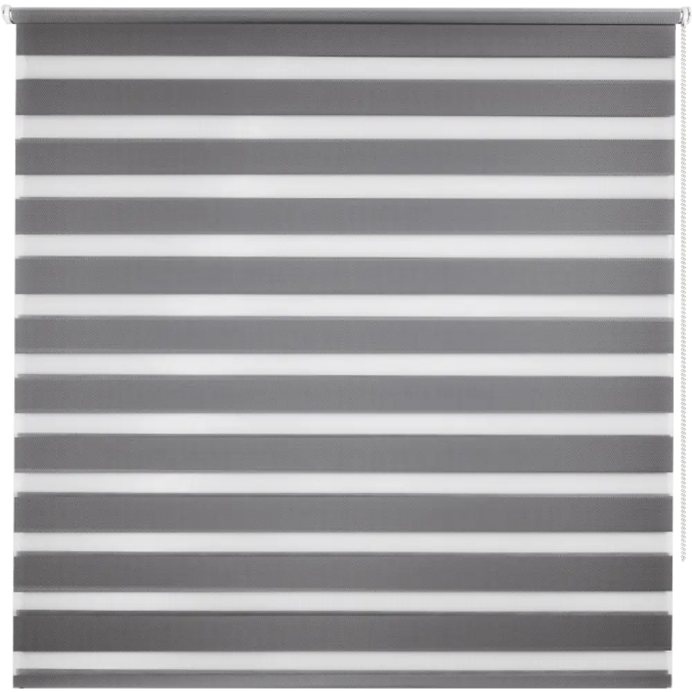 Штора рулонная день-ночь Silver 180x175 см серая Santreyd Д/Н SILVER STLM-2051348