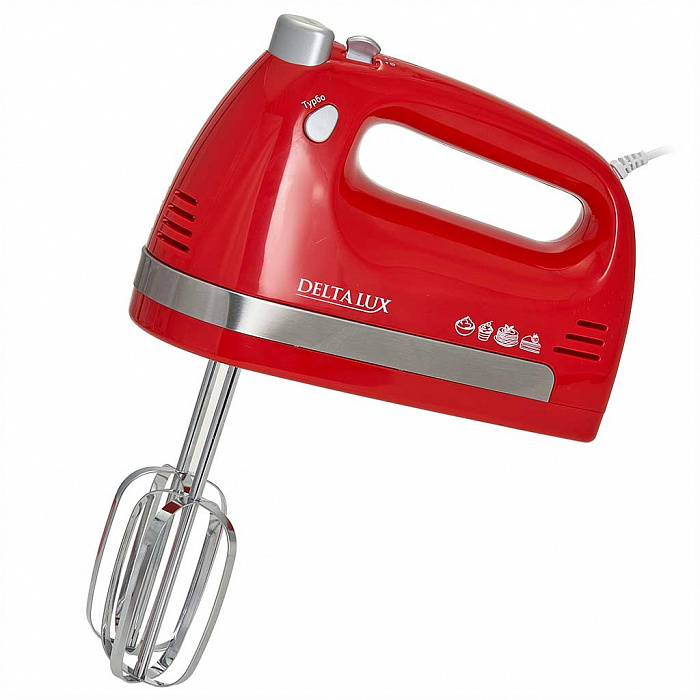 5354880 Миксер DELTA LUX DE-7705 серебристый STDN-0026474