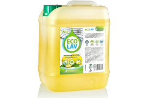 15748203 Экологичный гель для мытья посуды EcoLav 5 л, с лимоном Э12-0500ЕК БиоМикроГели