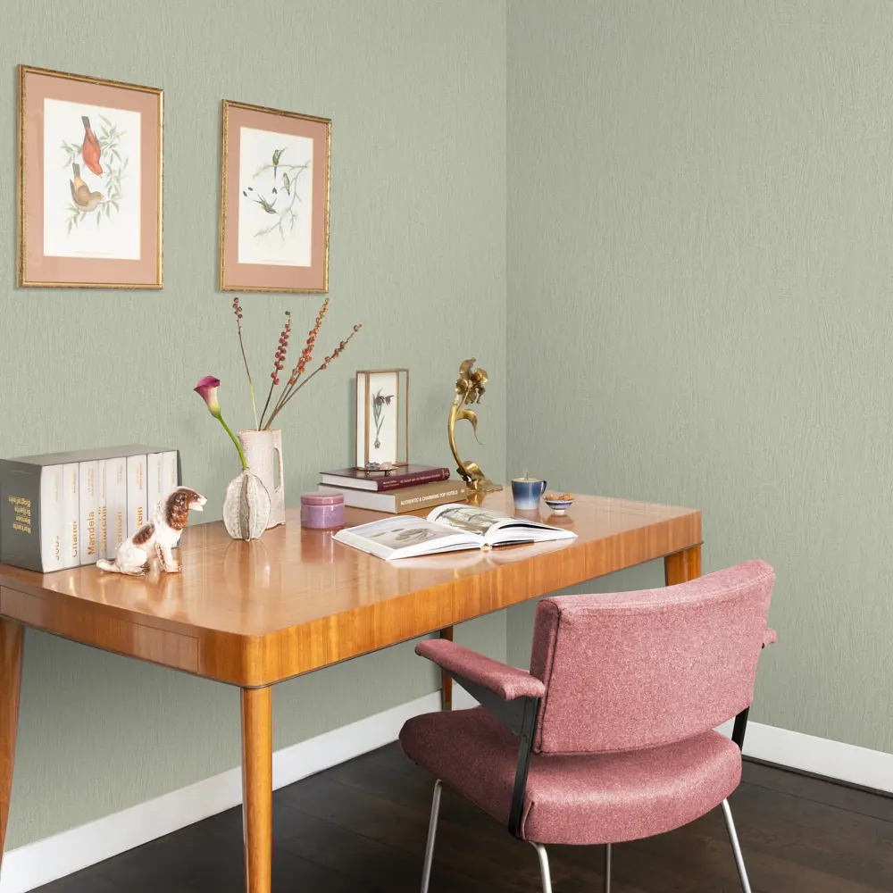 Обои флизелиновые Inspire Rocky зеленые 1.06 м STLM-2200589 - Вид №3