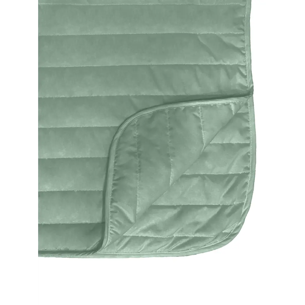 Santreyd Покрывало Анды - двустороннее стеганое зеленое 180x215 см 88024176 STLM-0076576 - Вид №2