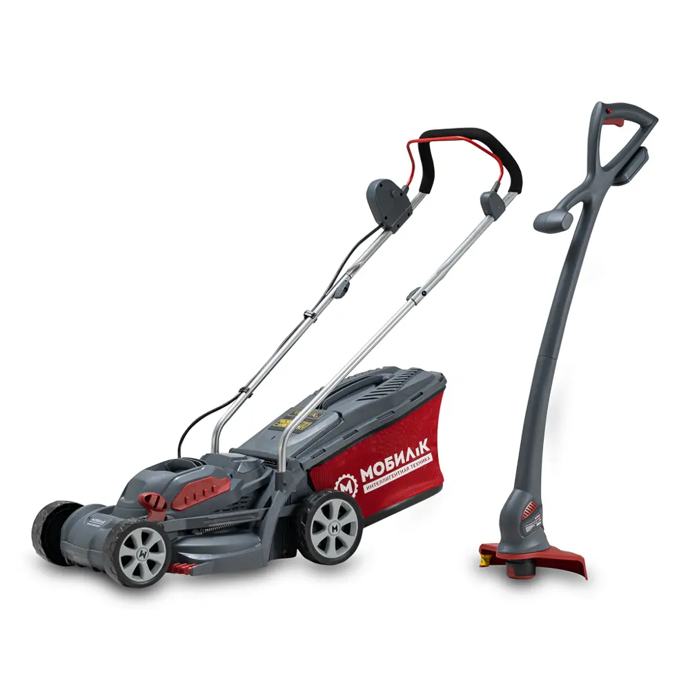 Аккумуляторная газонокосилка Мобил К Комфорт XMA33 с травосборником 30 л 87224789 STLM-0073494