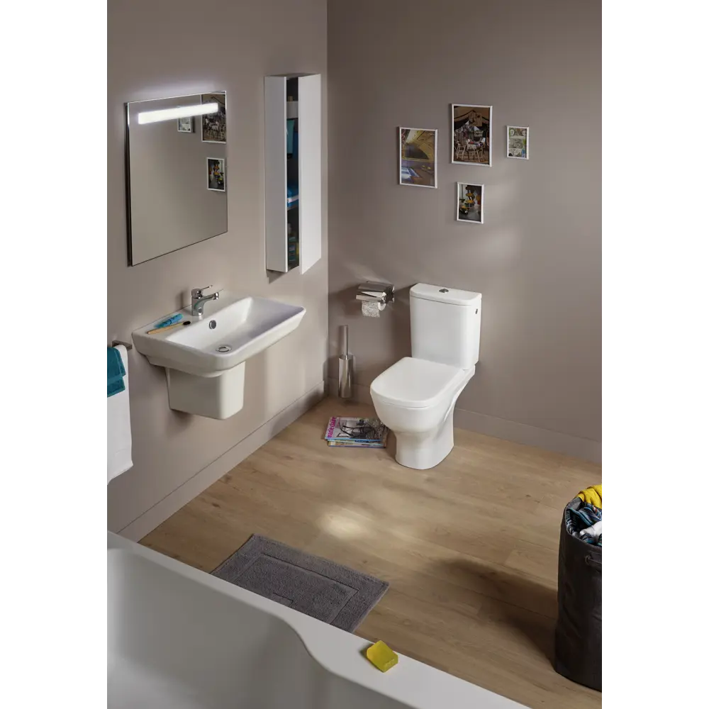 Раковина Jacob Delafon Struktura 65x48 см фарфор, цвет белый STLM-2180500 - Вид №5