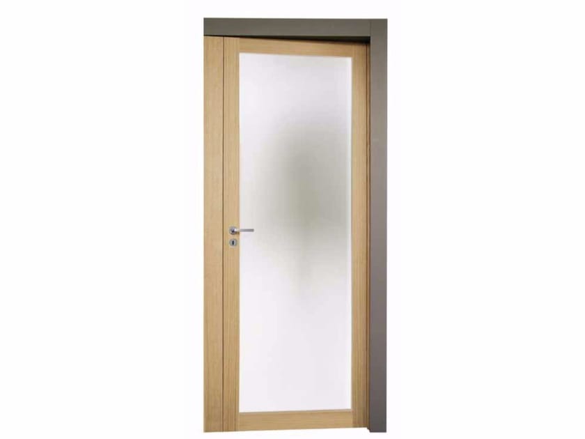 Деревянная распашная дверь с выдвижными петлями Capoferri Serramenti ARCH-00062498