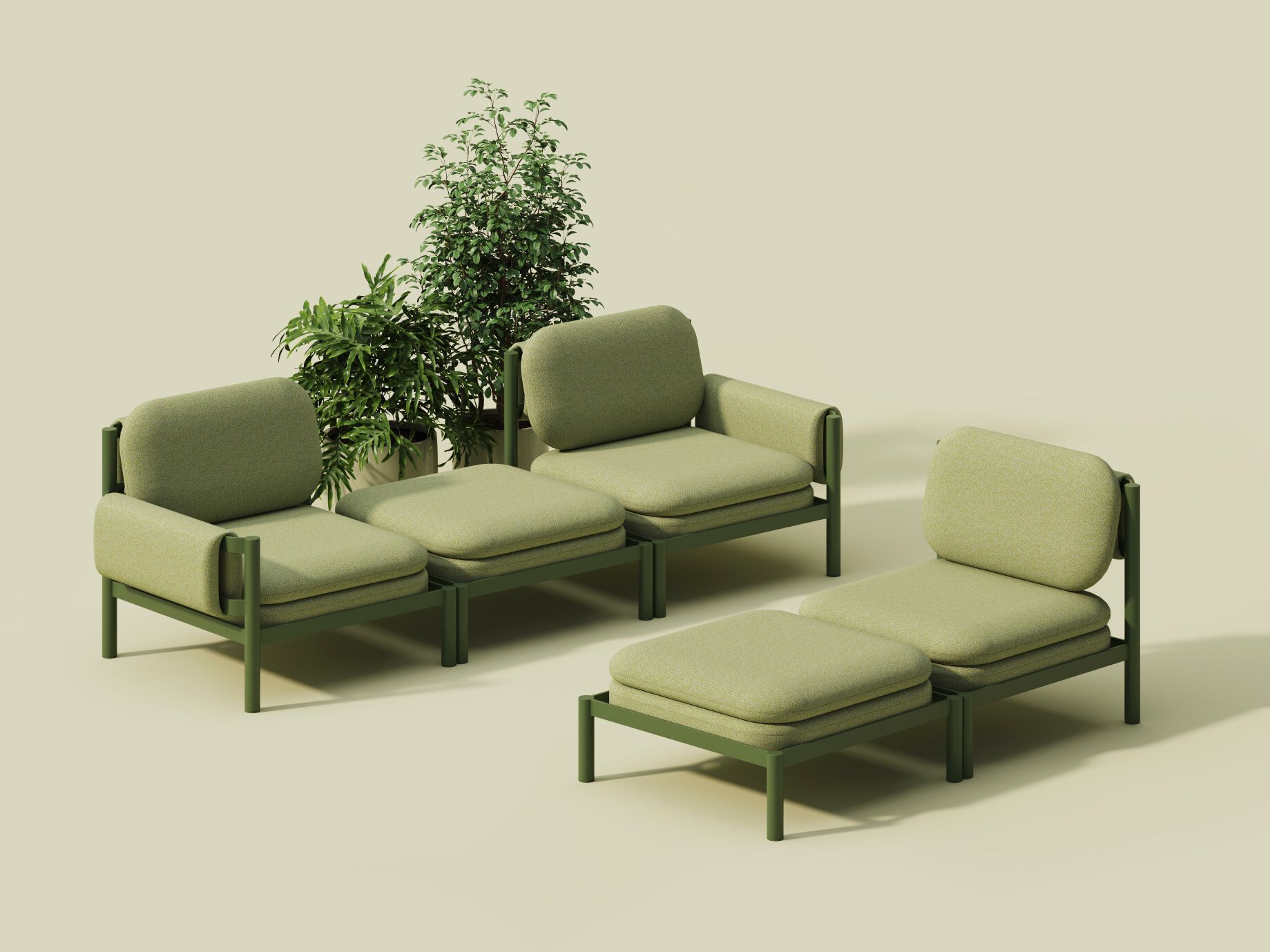 Алюминиевый садовый стул Joyf Tropic ARCH-00109090 - Вид №3