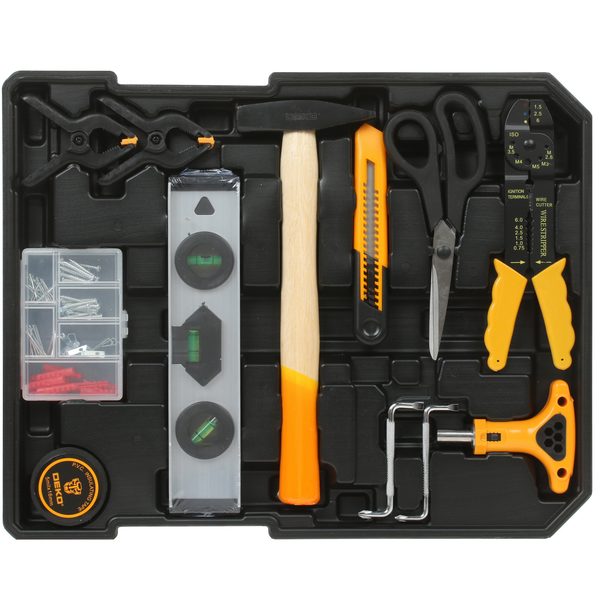 Набор инструментов DEKO DKMT187 065-0216 5305051 STDN-0044554 - Вид №2