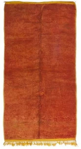 AFOLKI Прямоугольный шерстяной коврик с длинным ворсом Chichaoua Taa1203be