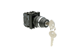 16294058 Кнопка с ключом 2-0-1, с фиксацией, 250 В AC, 4 А B102AA30 EMAS