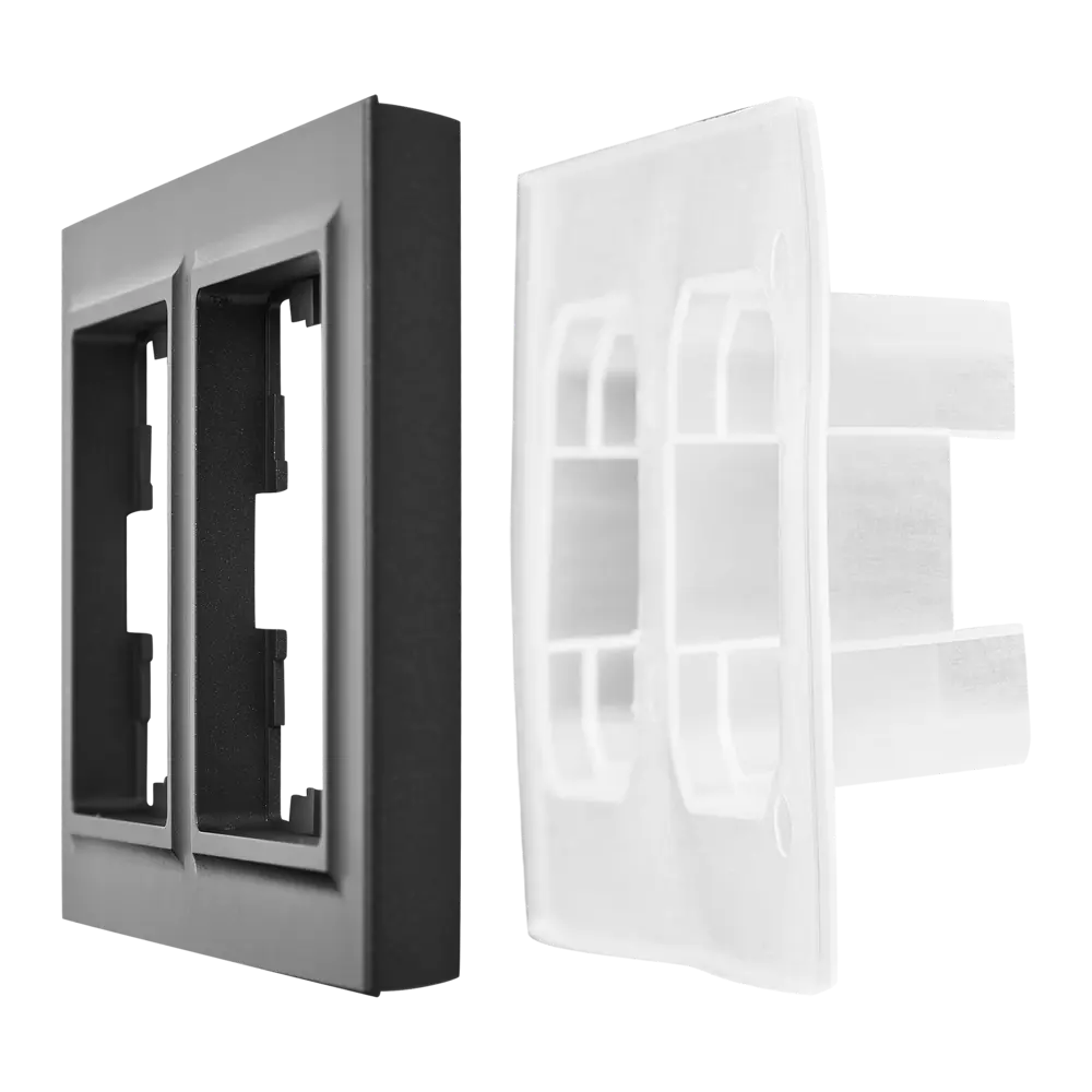 Рамка IEK Brite-2 для розеток и выключателей с защитой от влаги 87761337 STLM-1117133 - Вид №3