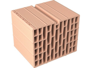 Теплоизоляционный кирпичный блок