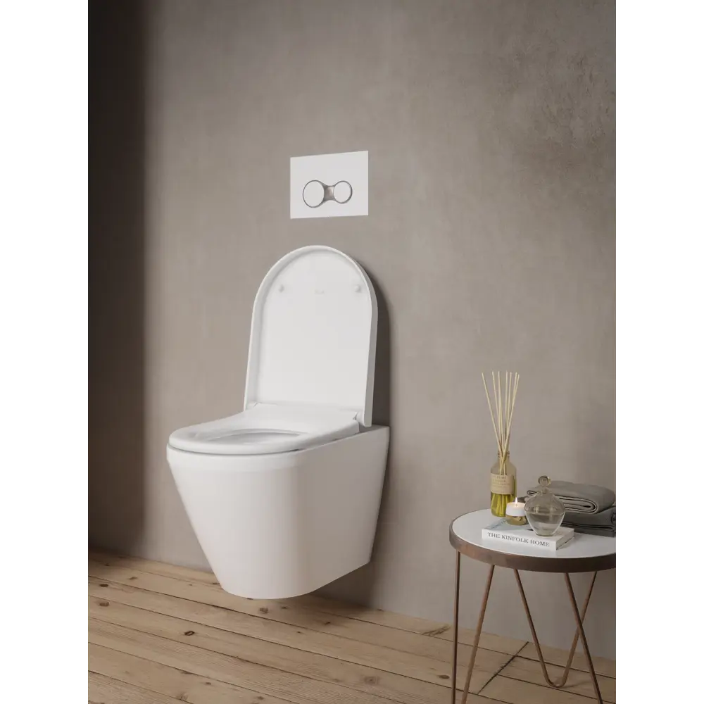 Унитаз подвесной VitrA Allegro горизонтальный выпуск STLM-2172774 - Вид №10