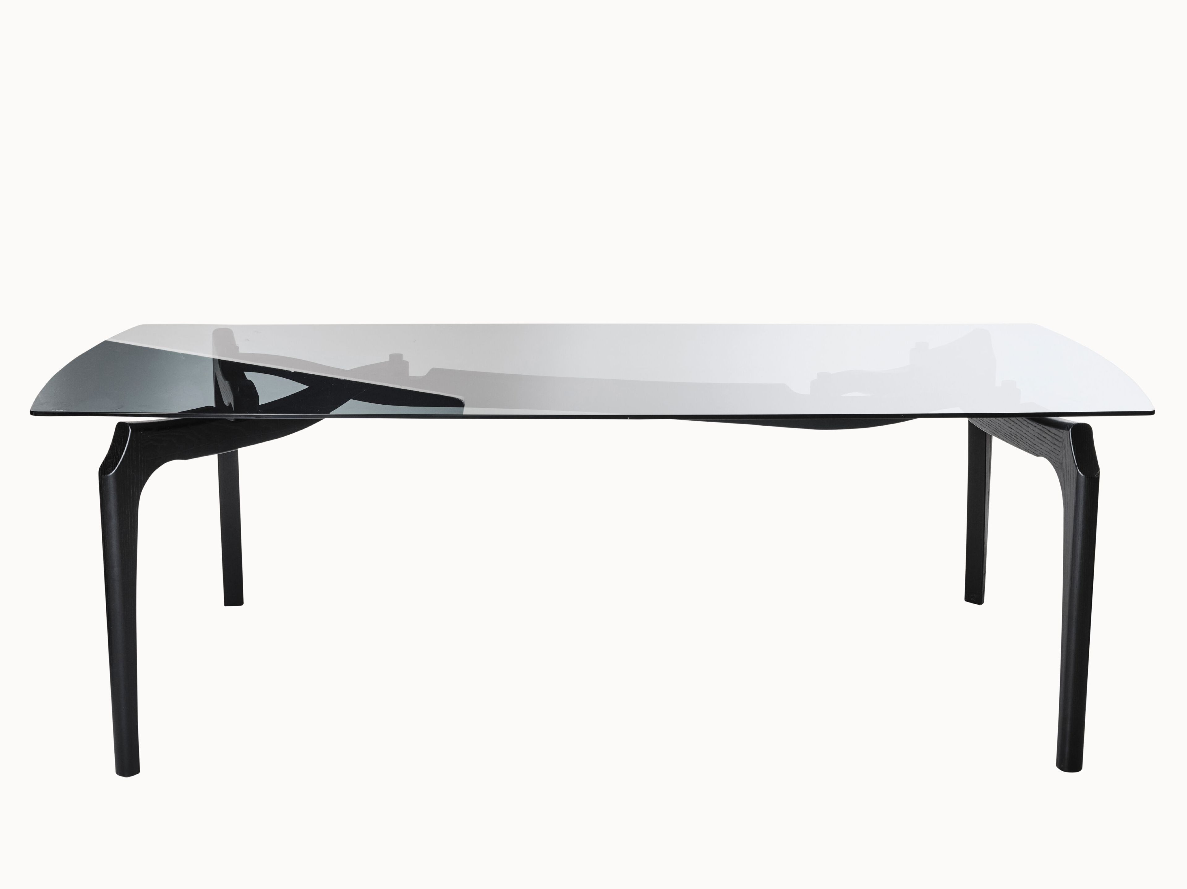 Деревянный и стеклянный журнальный столик / стол BD Barcelona Гаулино ARCH-00116179 - Вид №3