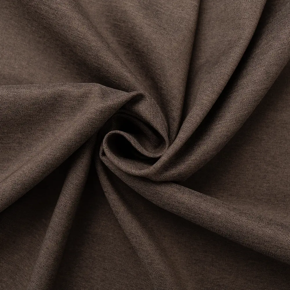 ЛТ ткань 1 п/м лен однотонный genevra коричневый 15 300 см TEX REPUBLIC STLM-2059329 - Вид №2