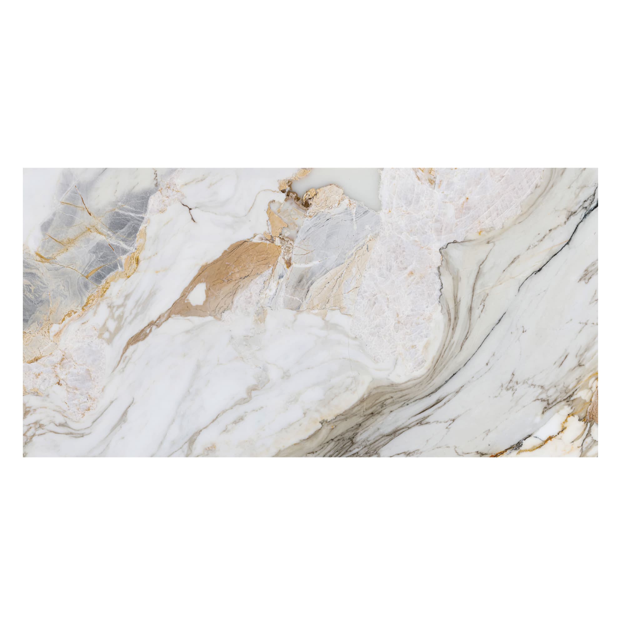 89077710 Столешница , 120x3.8x60 см, ЛДСП, цвет мультиколор Мрамор Урано Santreyd  - Вид №3